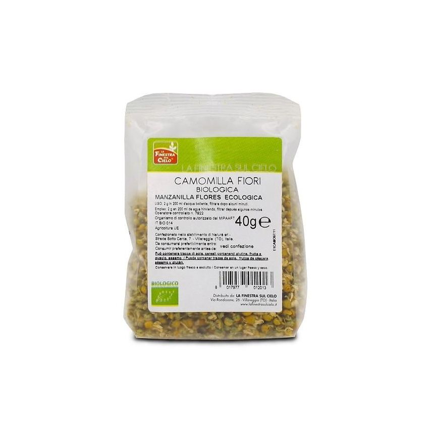 Biotobio Fiori di Camomilla Biologica - 40g