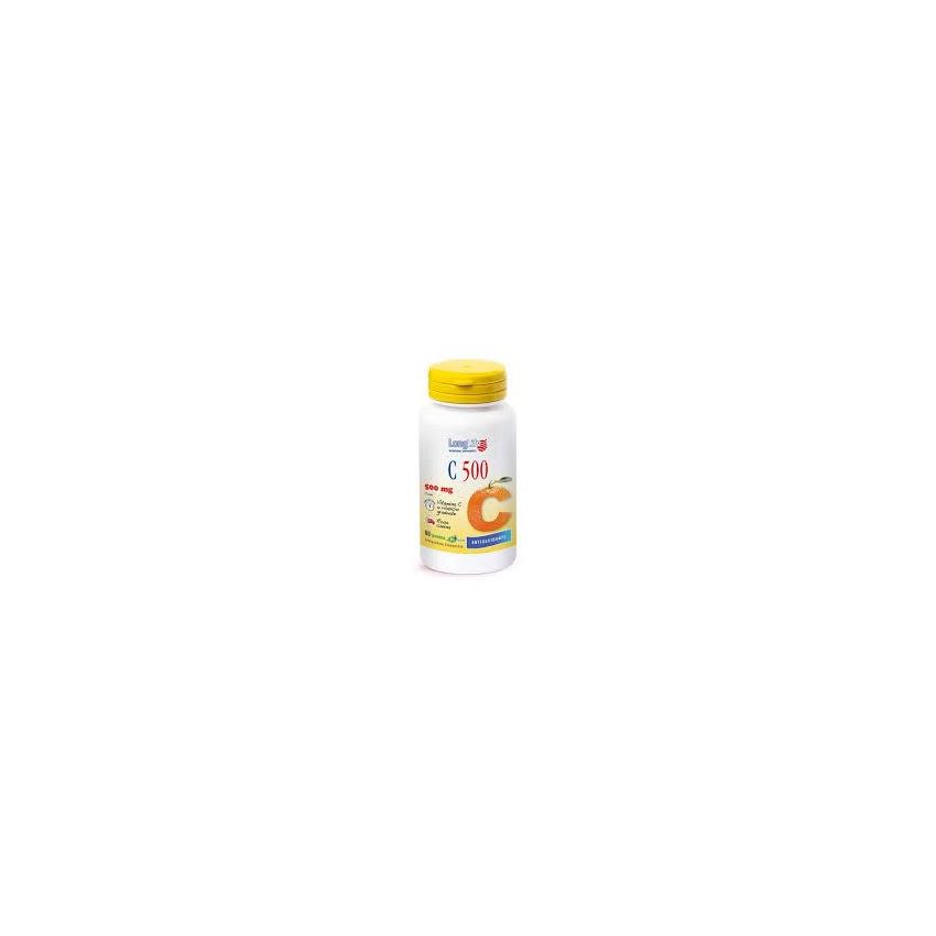 Longlife C 500 - Vitamina C a Lunga Durata - 60 Tavolette