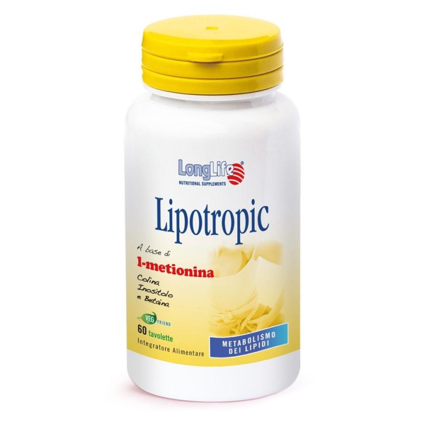 Tavolette Lipotropiche Longlife - Confezione da 60 Pezzi