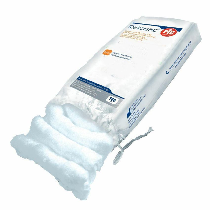 Pic Rekosac Cotone Idrofilo Zig Zag 250g