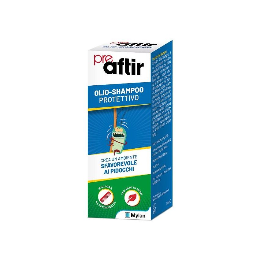 Preaftir Olio Shampoo Nutriente - Flacone da 150ml
