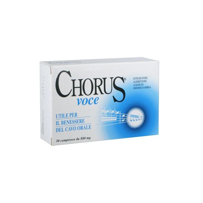Chorus - Supplemento per la Voce - 30 Compresse