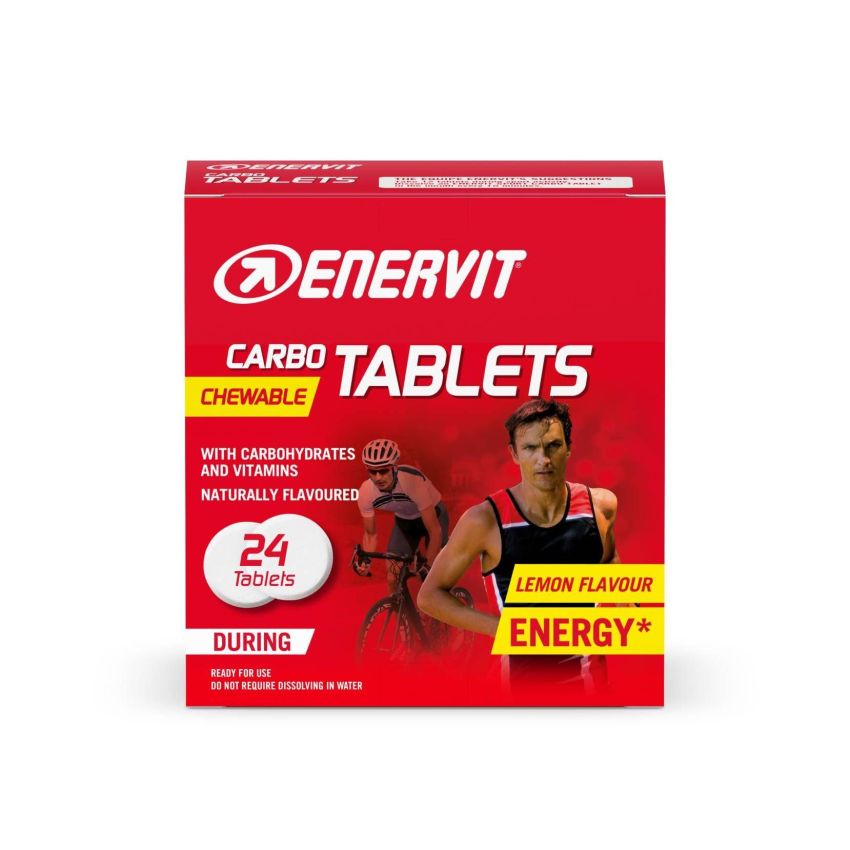 Enervit Carbo Energy Tablets - Confezione da 24 Tavolette