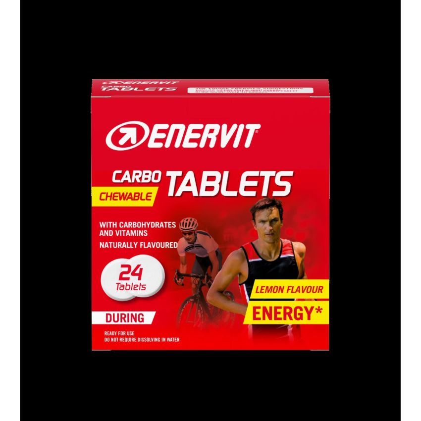 Enervit Carbo Energy Tablets - Confezione da 24 Tavolette