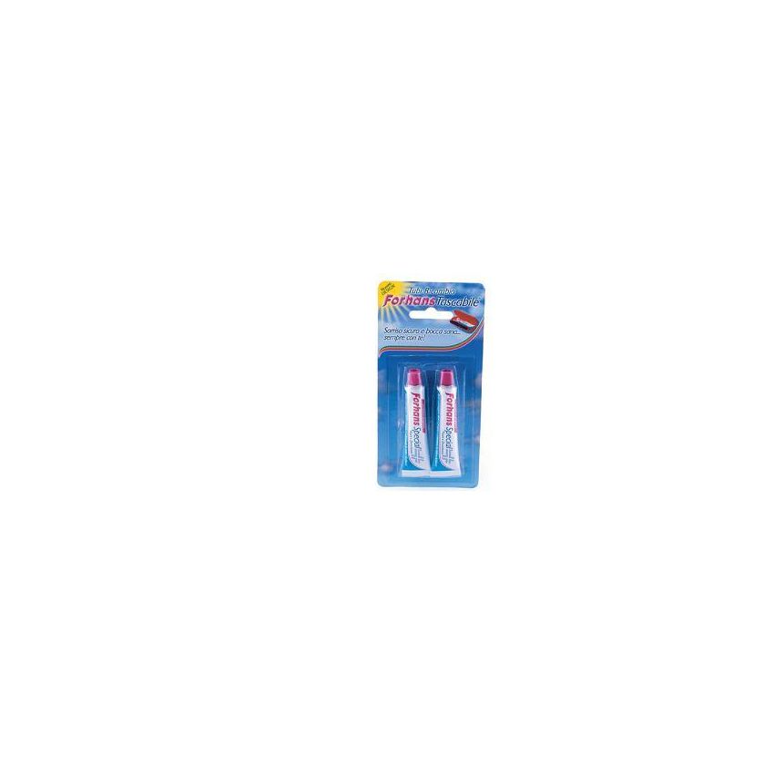 Forhans Travel Kit con Dentifricio Doppio, 2 pezzi da 12,5ml