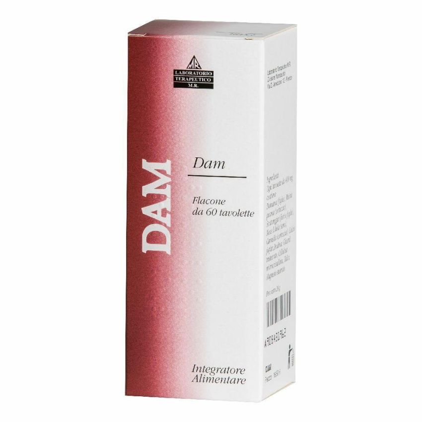 Dam - Confezione da 60 Tavolette