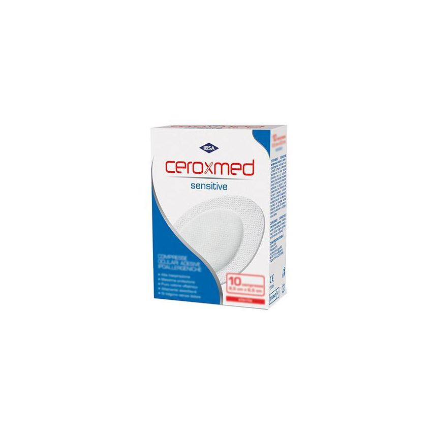 Ceroxmed Optiflex Sensitive - Cerotti Oculari Ipoallergenici, 10 Pezzi