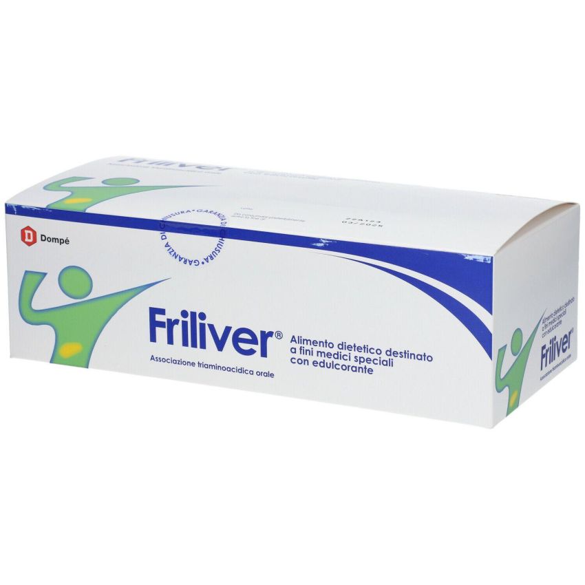 Friliver - Pacco da 50 Bustine di Integratori Alimentari