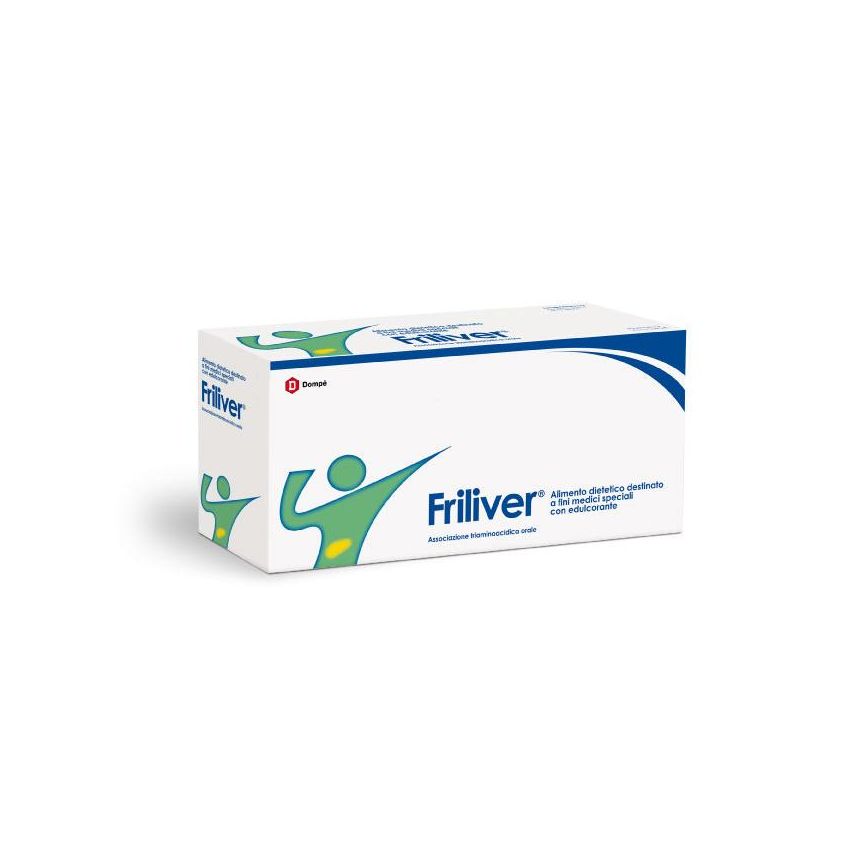 Friliver - Pacco da 50 Bustine di Integratori Alimentari