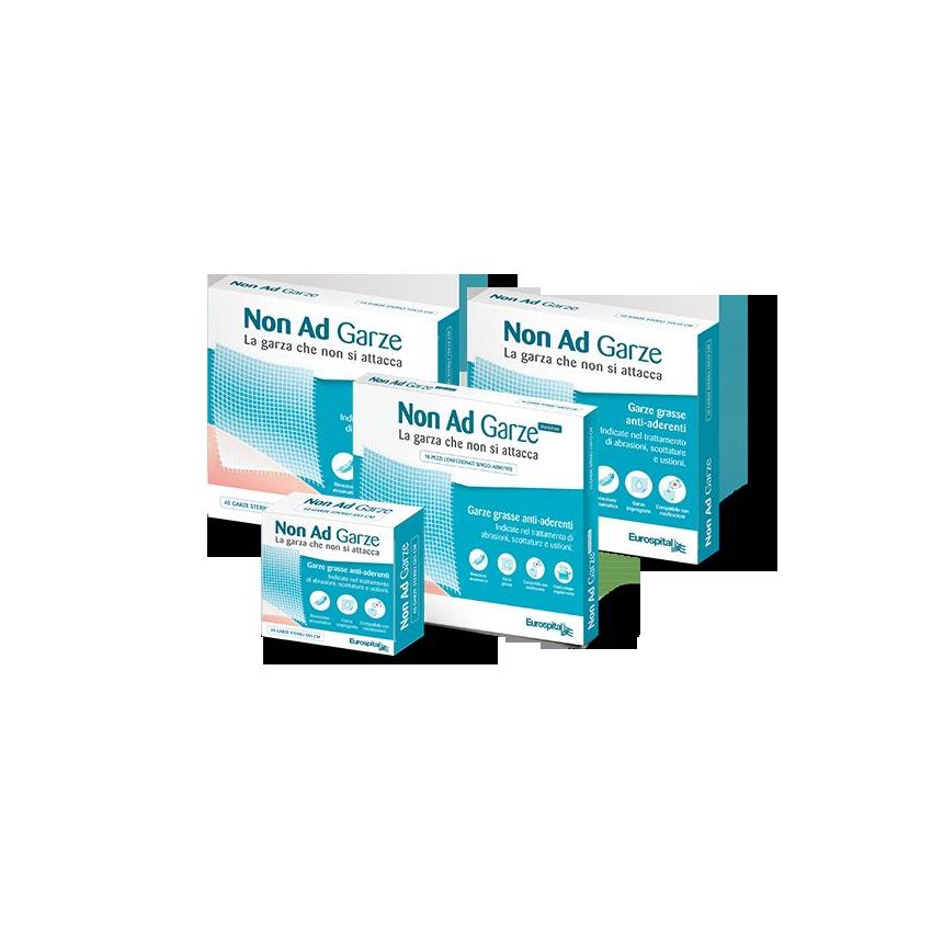 Garza Paraffinata Medicale 10x10cm - Confezione da 40 Pezzi