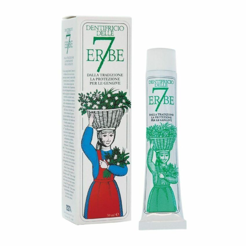 Dentifricio Naturale con Estratti di 7 Erbe - 50ml