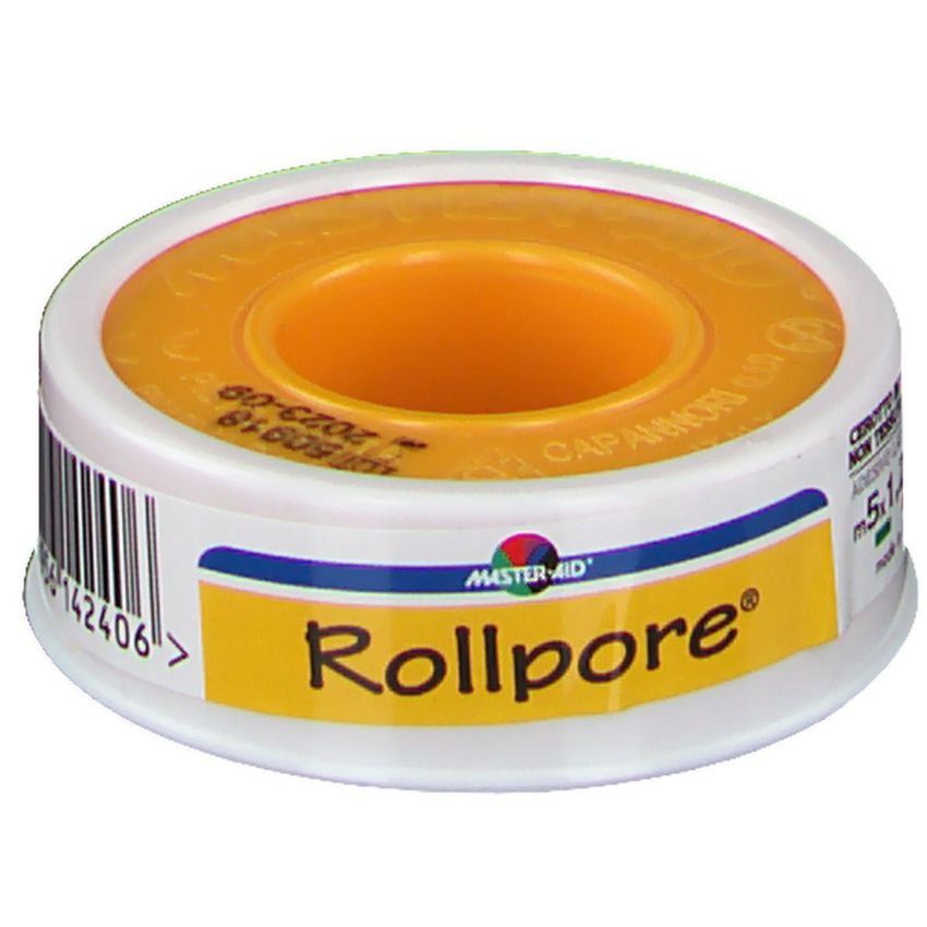 Cerotto Masteraid Roll TNT Pore 1,25X500cm - Rotolo Professionale