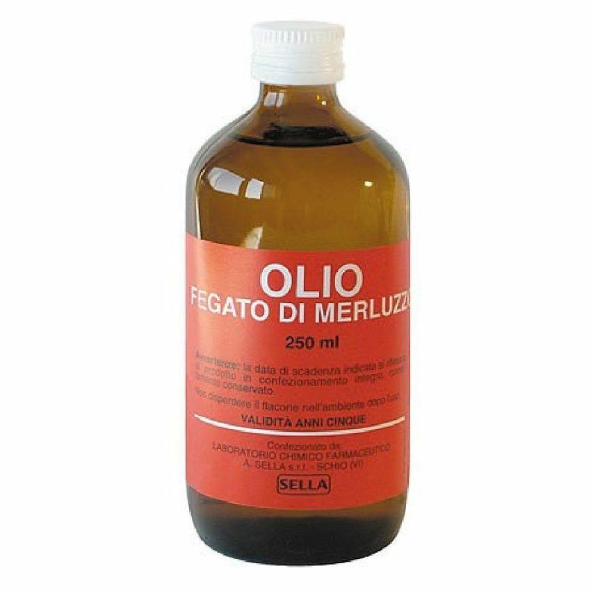 Soluzione di Olio di Fegato di Merluzzo - 250ml