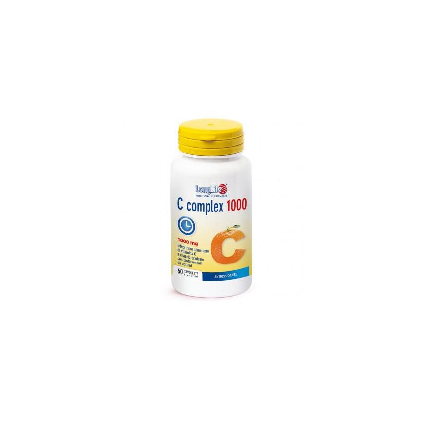 Longlife C Complex 1000 - Integratore di Vitamina C - 60 Tavolette