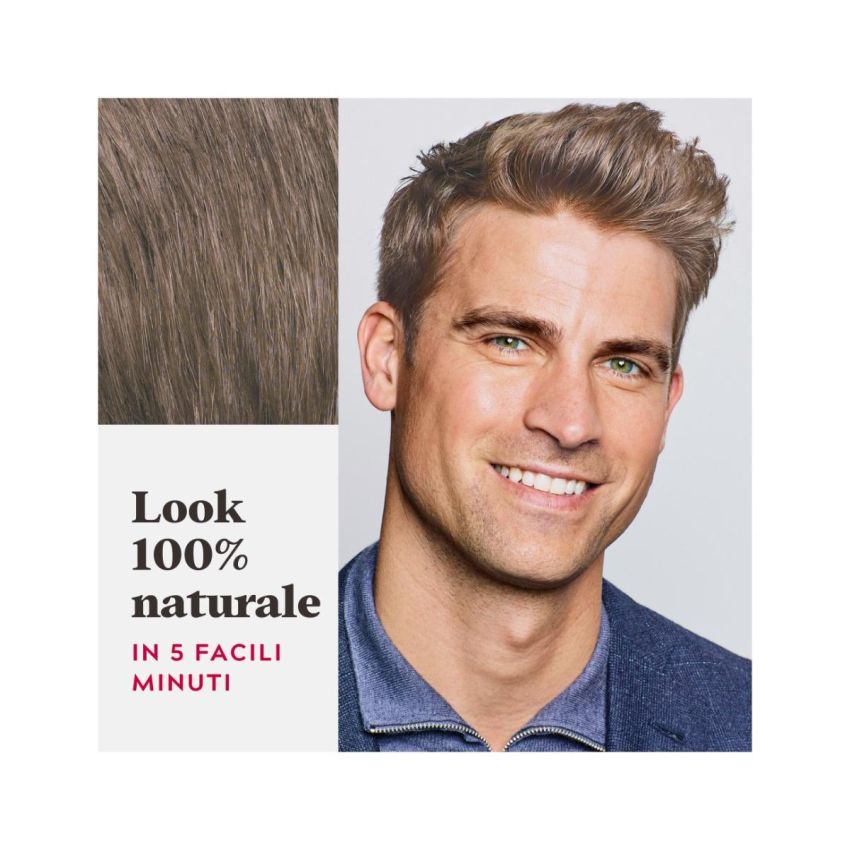 Just For Men - Shampoo Colorante per Capelli Castano Chiaro, 30ml