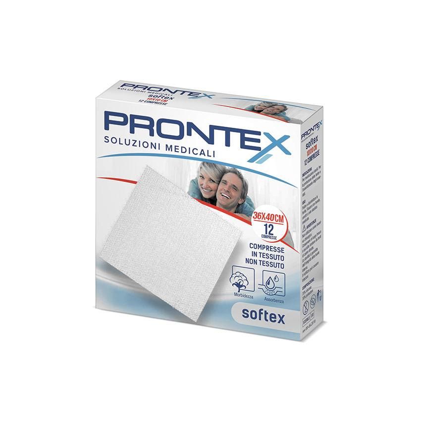 Prontex Compresse in Garza TNT, 36x40cm - Confezione da 12 Pezzi