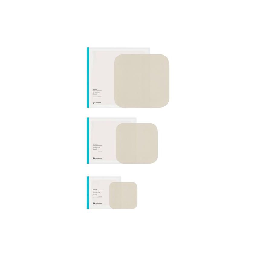 Piastra Protettiva Brava per Stomia 10x10cm - Pacchetto da 10 Pezzi