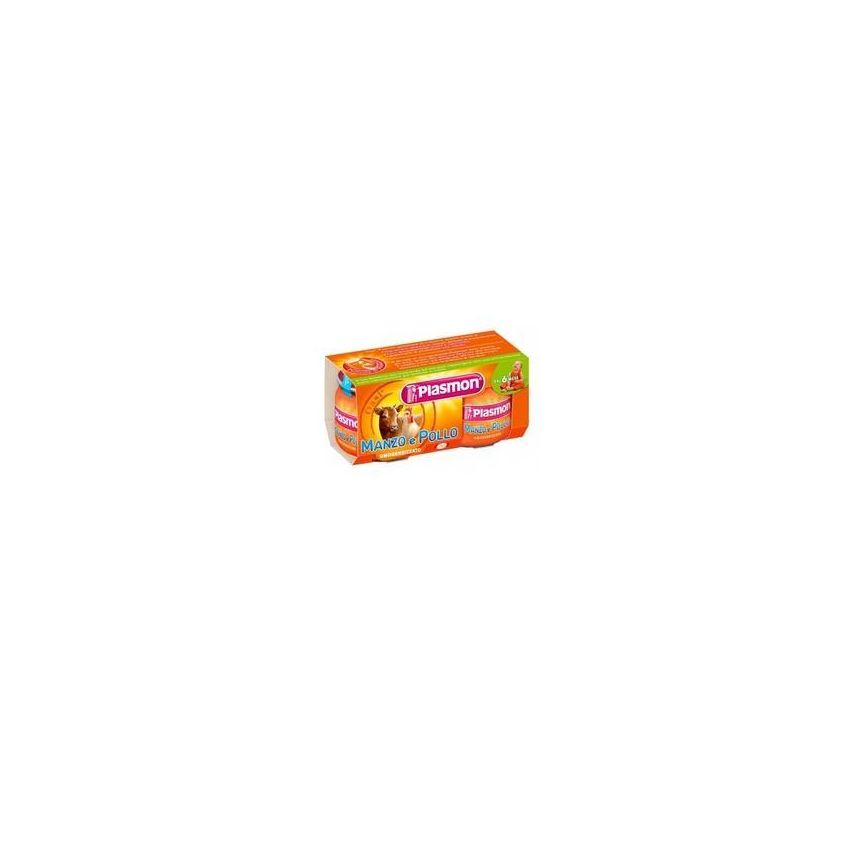 Omogeneizzato Plasmodon di Pollo e Manzo - Doppio Pack 80g