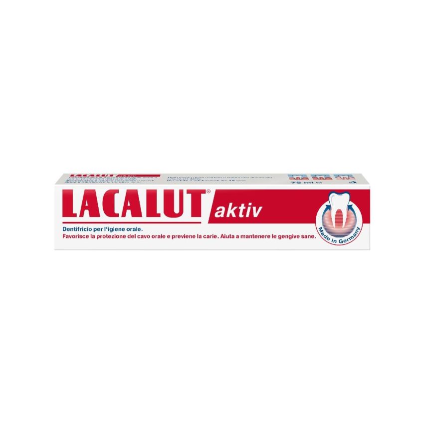Dentifricio Lacalut Aktiv per Salute Orale - 75ml