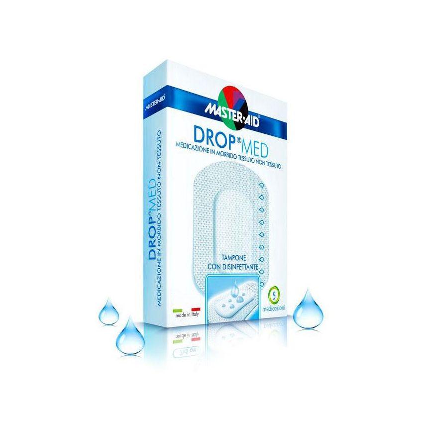 Dropmed Cerotto Autoadesivo 10,5x20cm Pack di 5 Pezzi