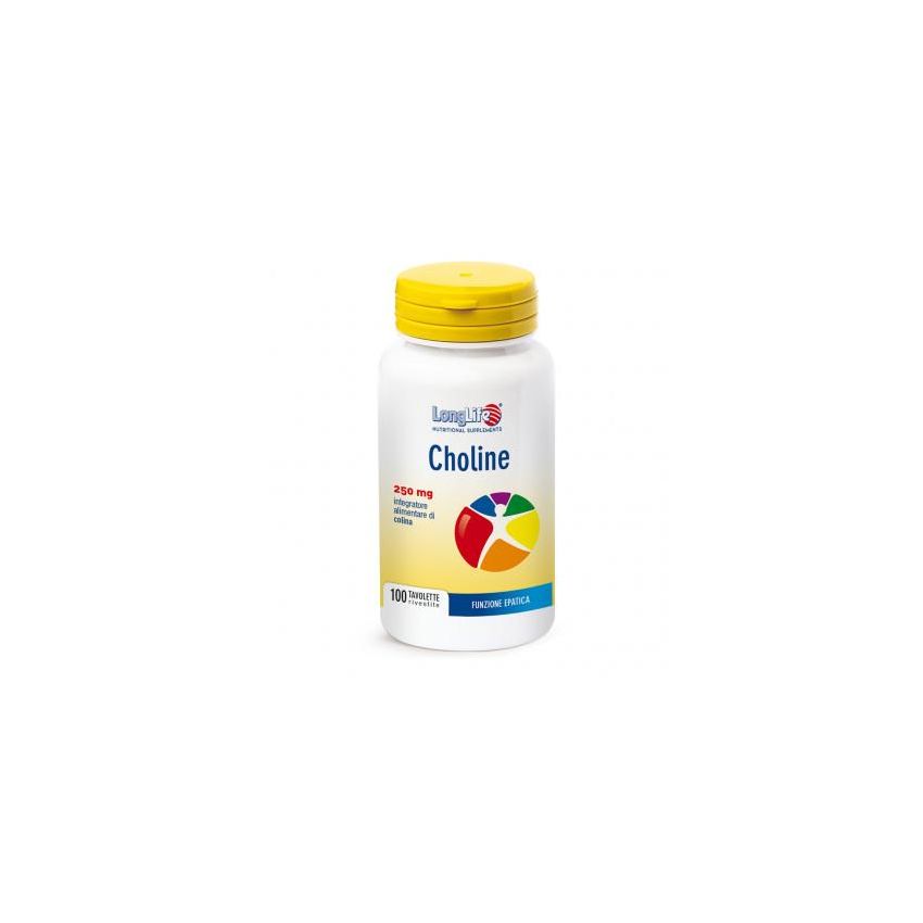 Longlife Choline - 100 Tavolette per il Sostegno Cognitivo