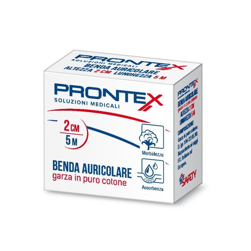 Prontex Benda Auricolare a 2cm di Larghezza
