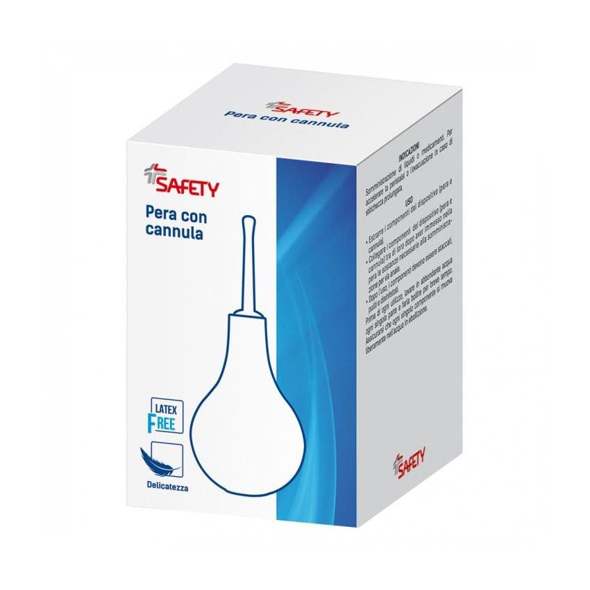 Pera di Sicurezza con Cannula, Misura 8, Capacità 275 ml