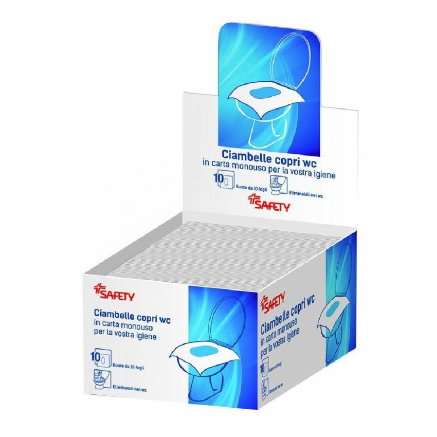 Set di 10 Copri Sedili WC Monouso