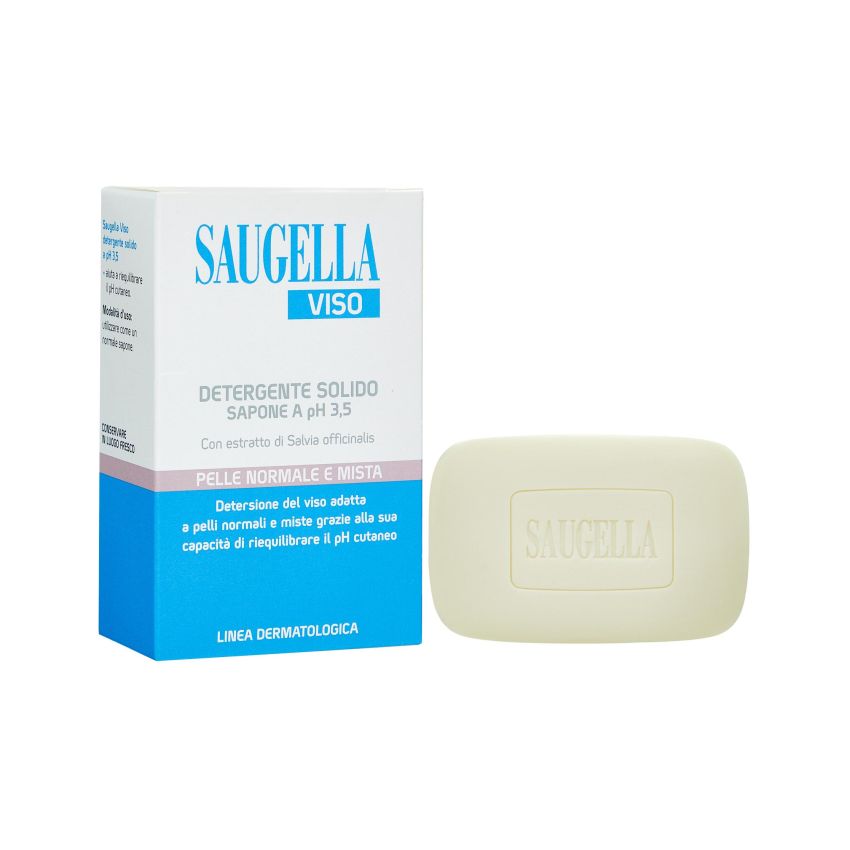 Saugella Sapone Solido con pH 3.5 - 100g