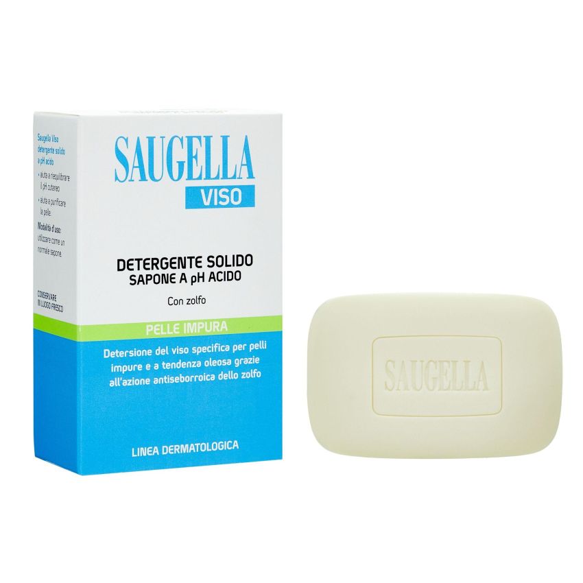 Saugella Sapone Solido con Zolfo - 100g