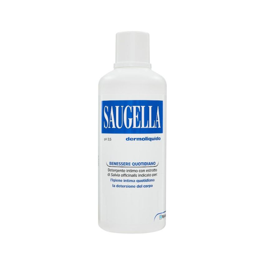 Saugella Dermoliquido Detergente Intimo PH 3.5, 750ml