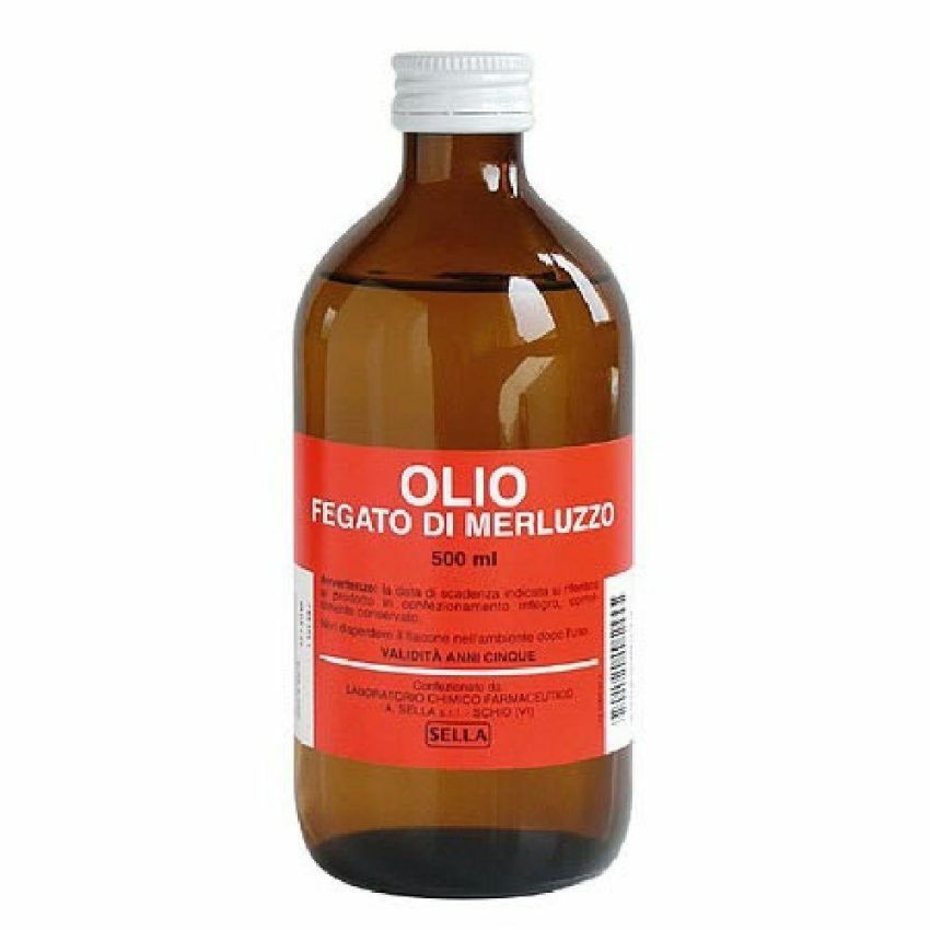 Soluzione di Olio di Fegato di Merluzzo - 500ml