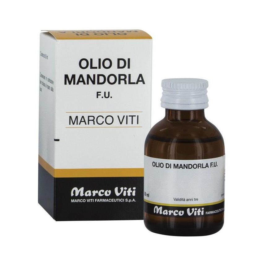 Olio di Mandorle Dolci di Marco Viti - Farmacopea Ufficiale, 1000ml