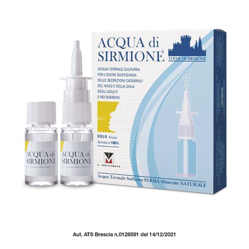 Set di 6 Flaconi d'Acqua di Sirmione - 15ml Ciascuno