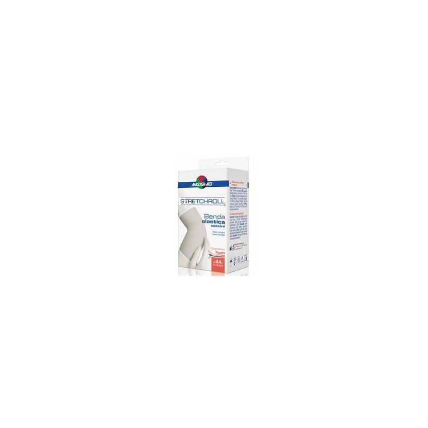 Master Aid - Bendaggio Elastico Stretchroll, 6 cm x 4 m