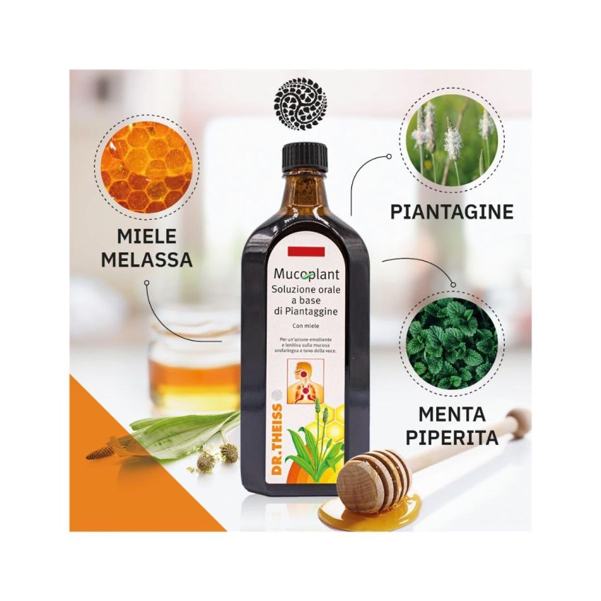 Soluzione Orale Piantaggine Dr Theiss 250ml