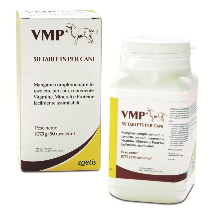 VMP Pfizer Compresse Multivitaminiche per Cani - 50 unità