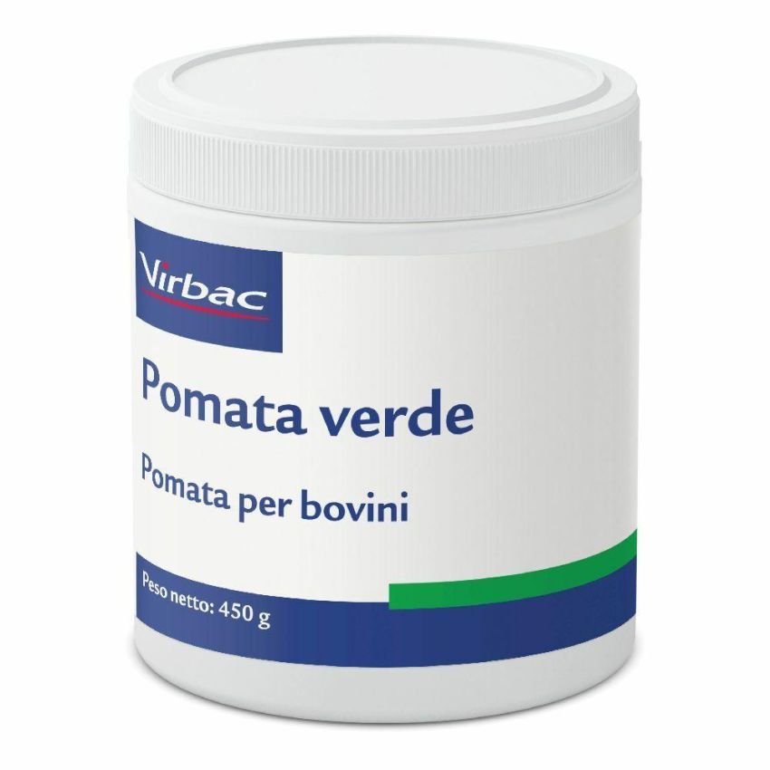 Pomata Protettiva Verde per Cura dei Bovini, 450g