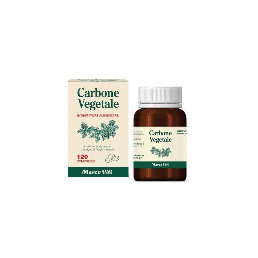 Carbone Vegetale - Pacchetto da 120 Compresse