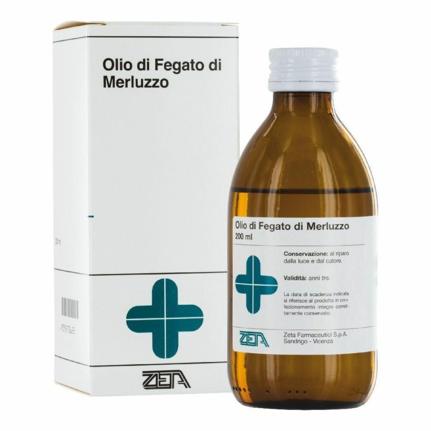 Olio di Fegato di Merluzzo Puro - 200ml