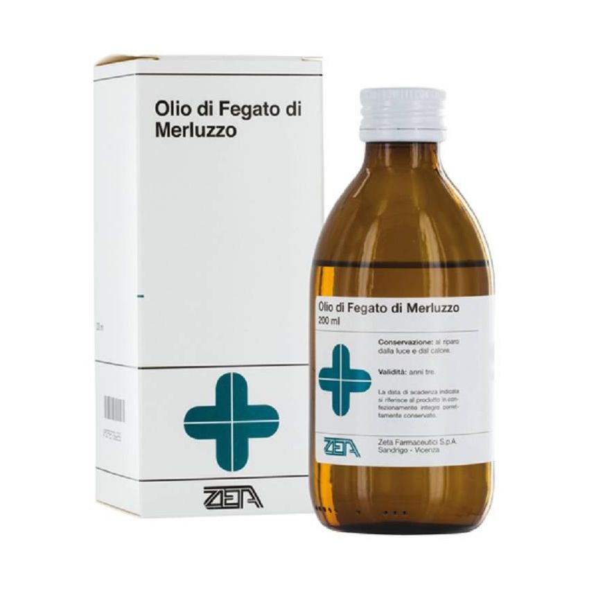 Olio di Fegato di Merluzzo Puro - 200ml