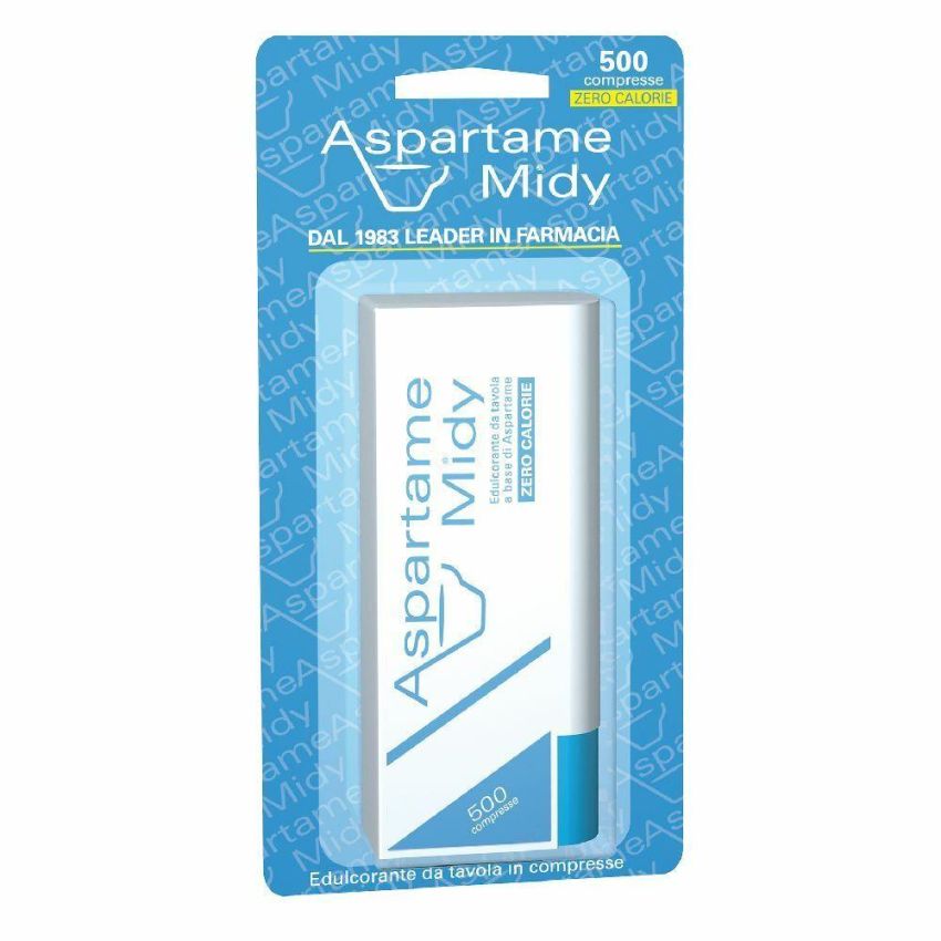 Midy Aspartame Dolcificante 500 Compresse