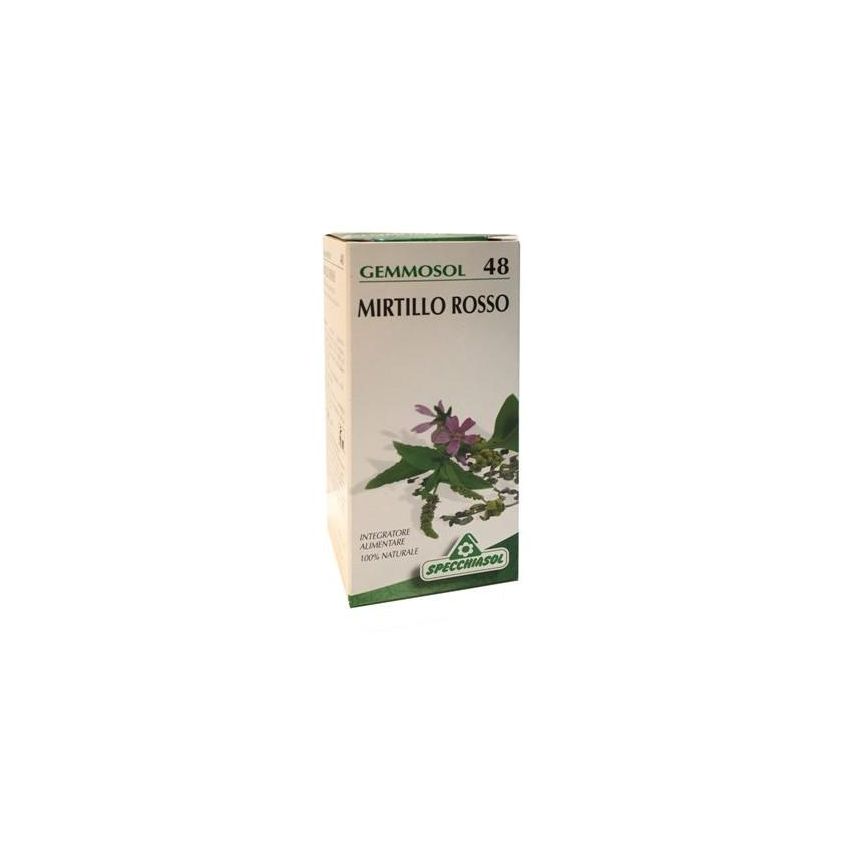 Gemmasol 48 Estratto di Mirtillo Rosso - Flacone da 50ml