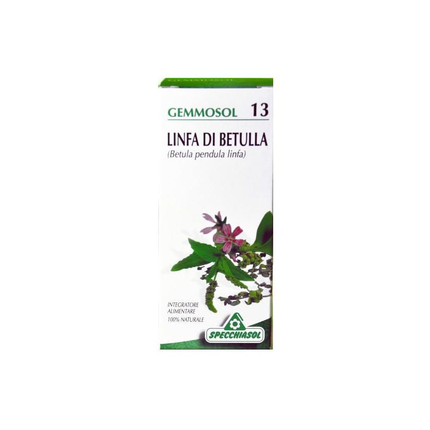 Linfa di Betulla Gemmosol 13 Specchiasol - 50ml
