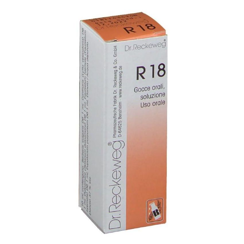 Gocce Reckeweg R18 - Flacone da 22ml