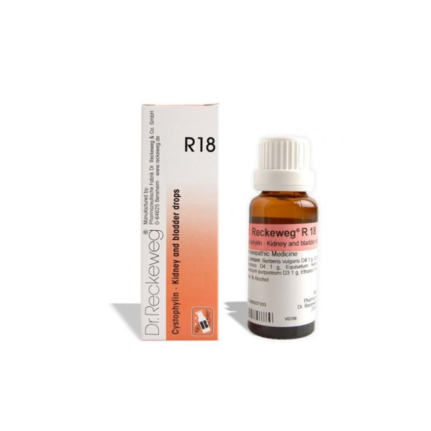 Gocce Reckeweg R18 - Flacone da 22ml