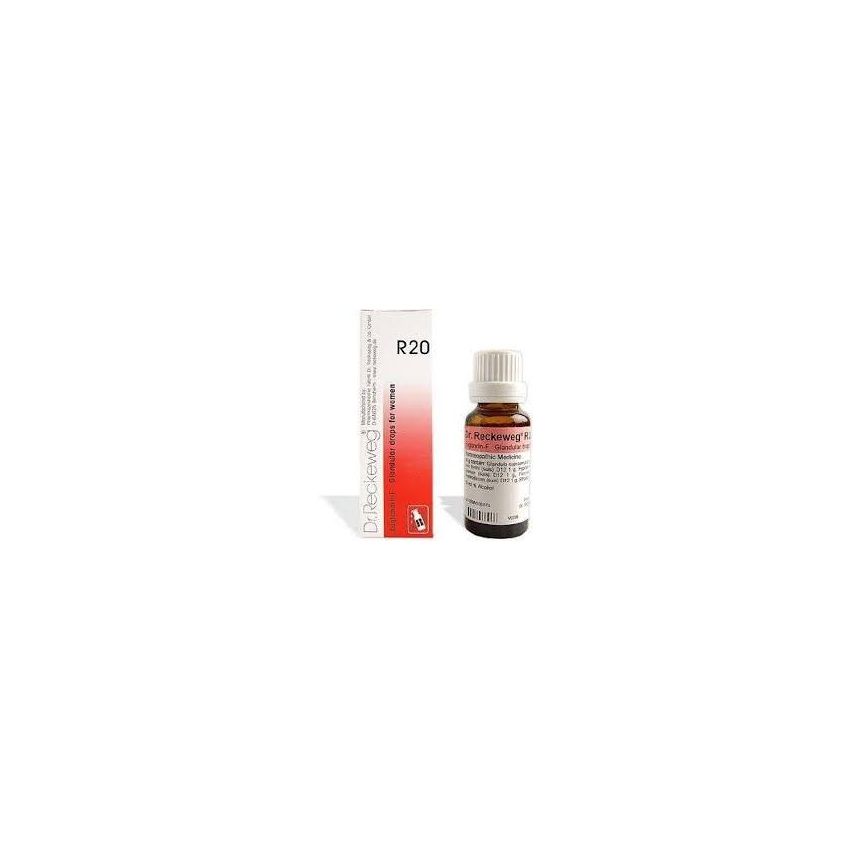 Gocce Reckeweg R20 - Flacone da 22ml