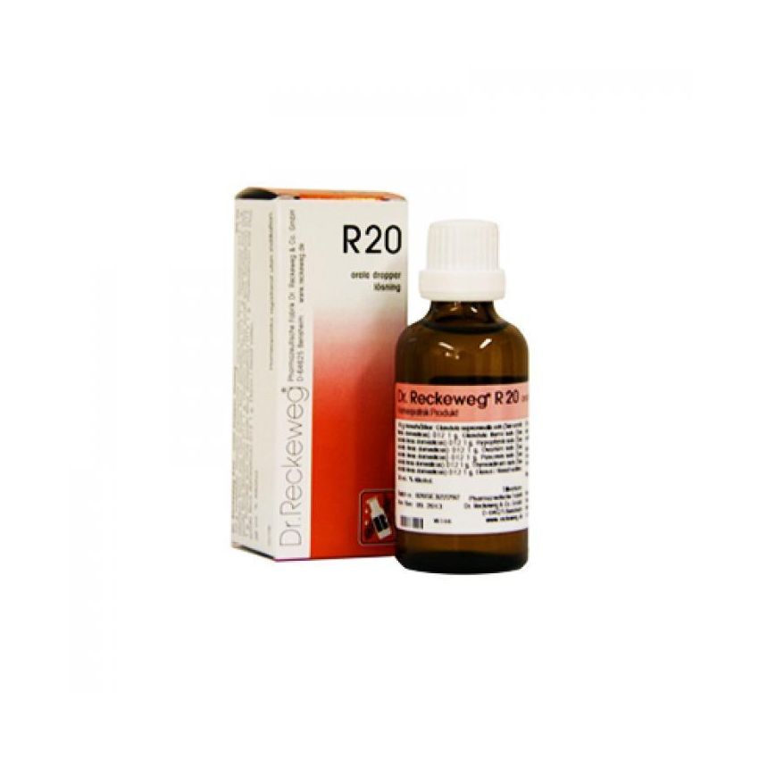 Gocce Reckeweg R20 - Flacone da 22ml