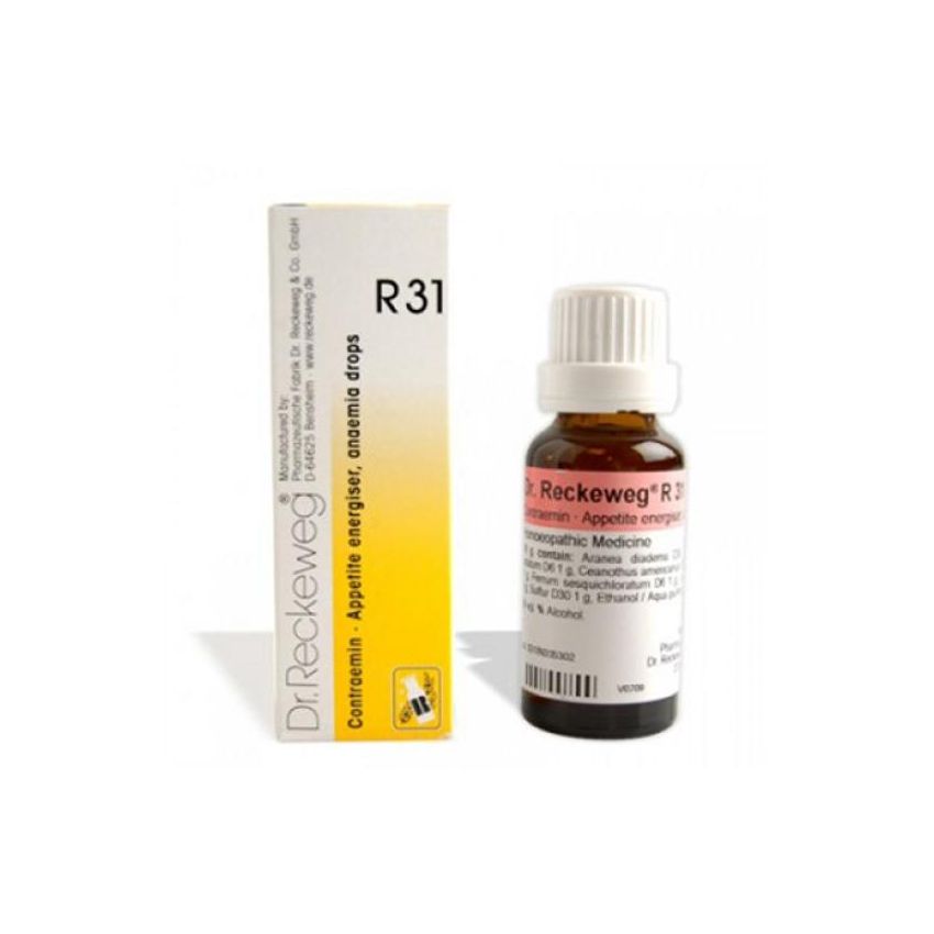 Gocce Reckeweg R31 - Flacone da 22ml