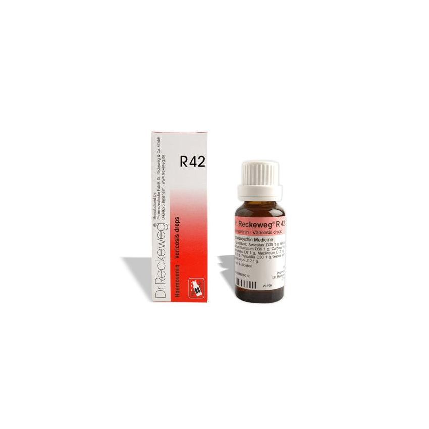 Gocce Reckeweg R42 - Flacone da 22ml